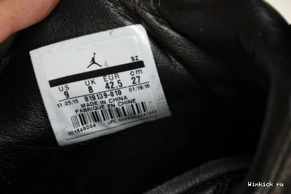 4 Retro Black Hair Pony Jordan 0727